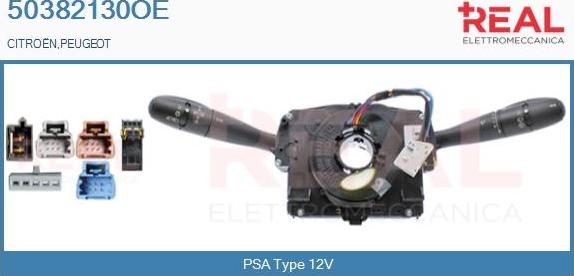 REAL 50382130OE - Comutator coloana directie aaoparts.ro