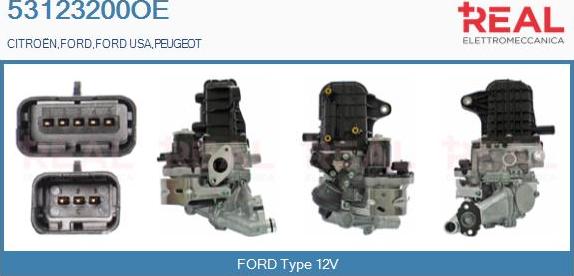 REAL 53123200OE - Modul-EGR aaoparts.ro