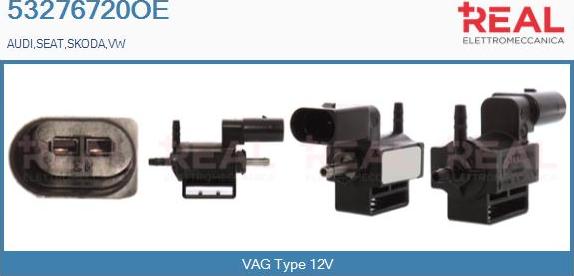 REAL 53276720OE - Convertor presiune, esapament aaoparts.ro