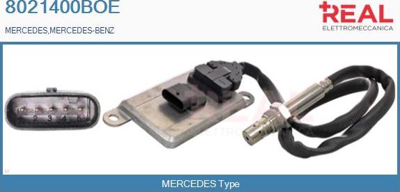 REAL 8021400BOE - Senzor NOx, injectie aditiv aaoparts.ro