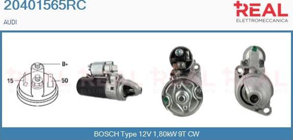 REAL 20401565RC - Starter aaoparts.ro