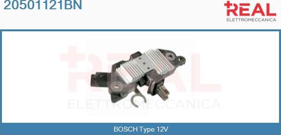 REAL 20501121BN - Regulator, alternator aaoparts.ro