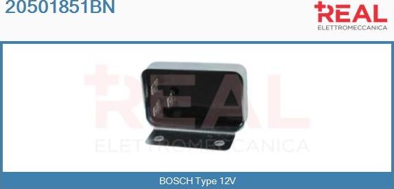 REAL 20501851BN - Regulator, alternator aaoparts.ro