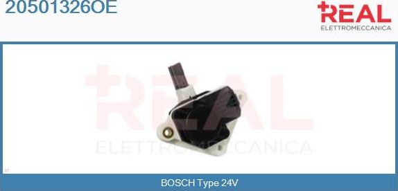 REAL 20501326OE - Regulator, alternator aaoparts.ro