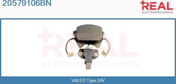 REAL 20579106BN - Regulator, alternator aaoparts.ro