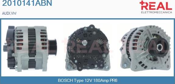 REAL 2010141ABN - Generator / Alternator aaoparts.ro