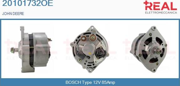 REAL 20101732OE - Generator / Alternator aaoparts.ro