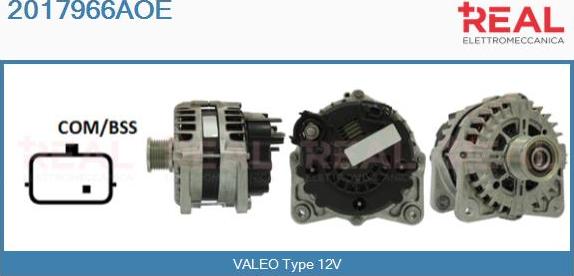 REAL 2017966AOE - Generator / Alternator aaoparts.ro