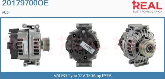 REAL 20179700OE - Generator / Alternator aaoparts.ro