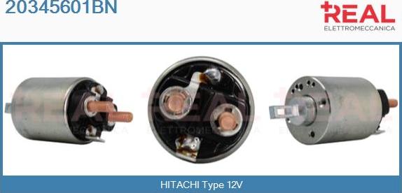 REAL 20345601BN - Solenoid, electromotor aaoparts.ro