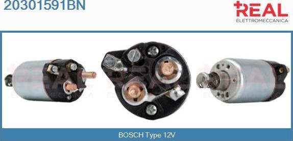 REAL 20301591BN - Solenoid, electromotor aaoparts.ro