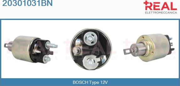 REAL 20301031BN - Solenoid, electromotor aaoparts.ro