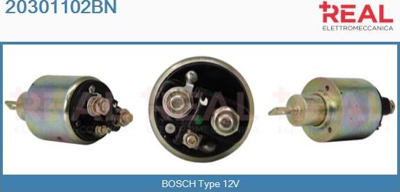REAL 20301102BN - Solenoid, electromotor aaoparts.ro