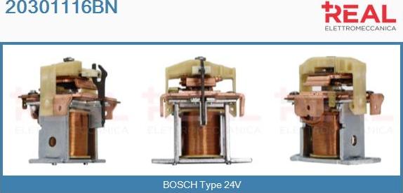 REAL 20301116BN - Solenoid, electromotor aaoparts.ro