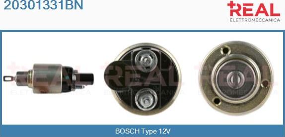 REAL 20301331BN - Solenoid, electromotor aaoparts.ro