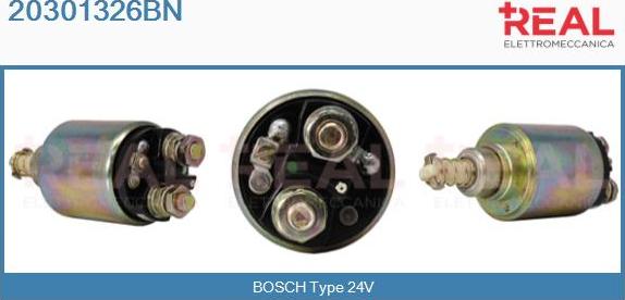 REAL 20301326BN - Solenoid, electromotor aaoparts.ro