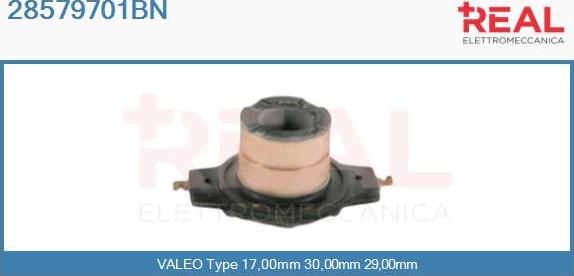 REAL 28579701BN - Colector, alternator aaoparts.ro