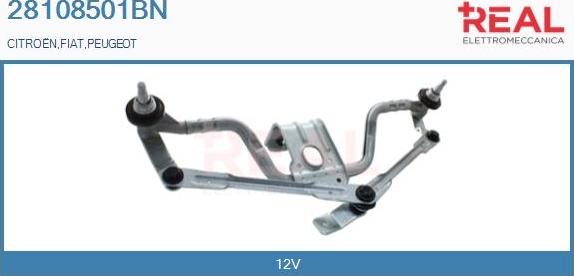 REAL 28108501BN - Motor stergator aaoparts.ro