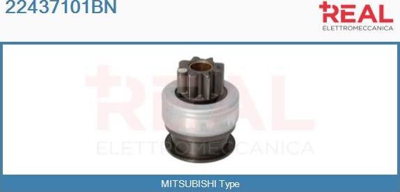 REAL 22437101BN - Pinion electromotor aaoparts.ro