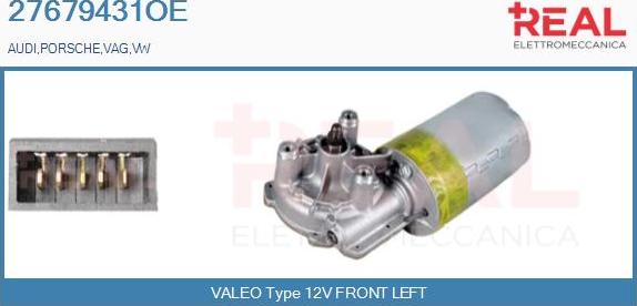 REAL 27679431OE - Motor stergator aaoparts.ro