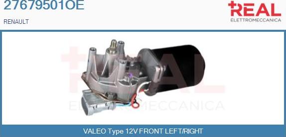 REAL 27679501OE - Motor stergator aaoparts.ro