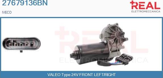 REAL 27679136BN - Motor stergator aaoparts.ro