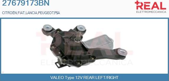 REAL 27679173BN - Motor stergator aaoparts.ro