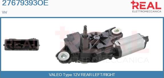 REAL 27679393OE - Motor stergator aaoparts.ro