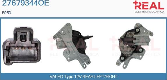 REAL 27679344OE - Motor stergator aaoparts.ro