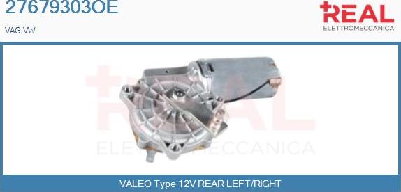 REAL 27679303OE - Motor stergator aaoparts.ro