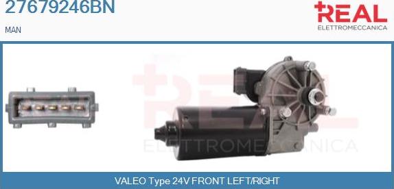 REAL 27679246BN - Motor stergator aaoparts.ro