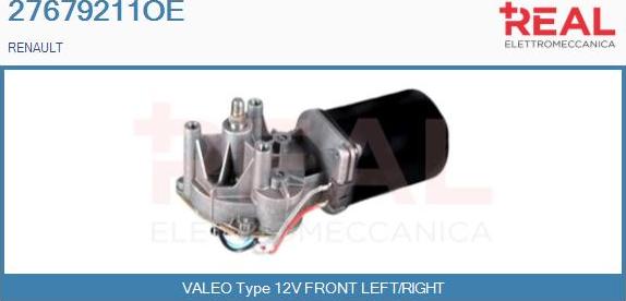 REAL 27679211OE - Motor stergator aaoparts.ro