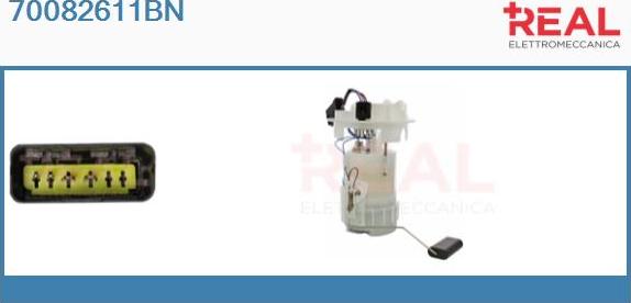 REAL 70082611BN - Modul alimentare combustibil aaoparts.ro