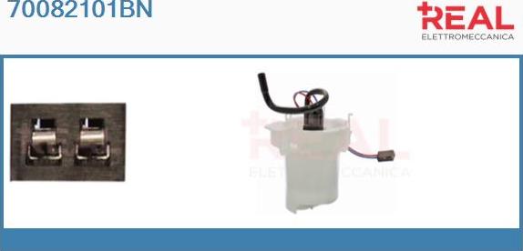 REAL 70082101BN - Modul alimentare combustibil aaoparts.ro