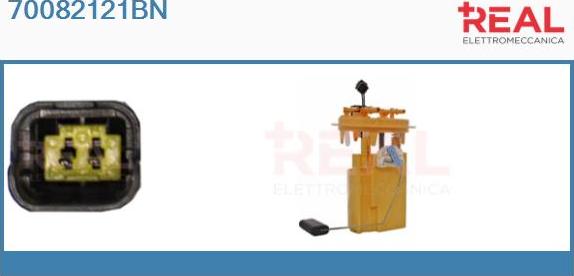 REAL 70082121BN - Modul alimentare combustibil aaoparts.ro