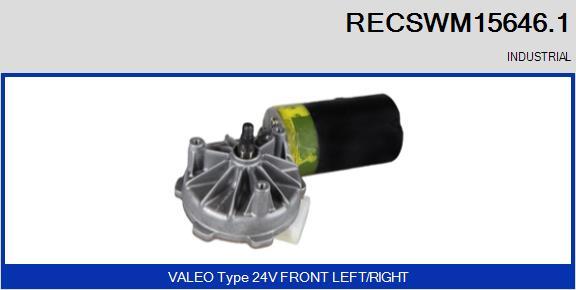 RECOFICIAL RECSWM15646.1 - Motor stergator aaoparts.ro