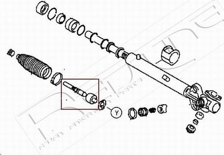 Red Line 40MI047 - Articulatie axiala, cap de bara aaoparts.ro