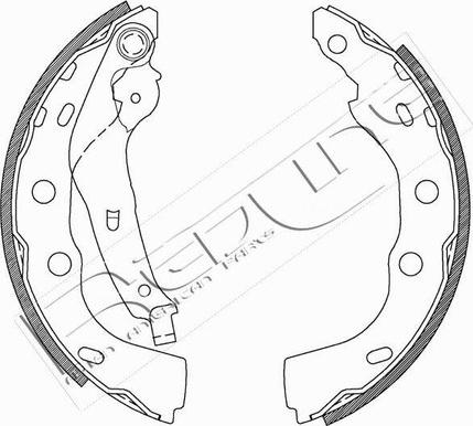 Red Line 47SU000 - Set saboti frana aaoparts.ro