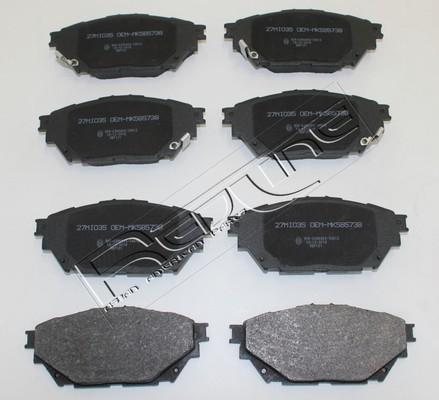 Red Line 27MI035 - Set placute frana,frana disc aaoparts.ro