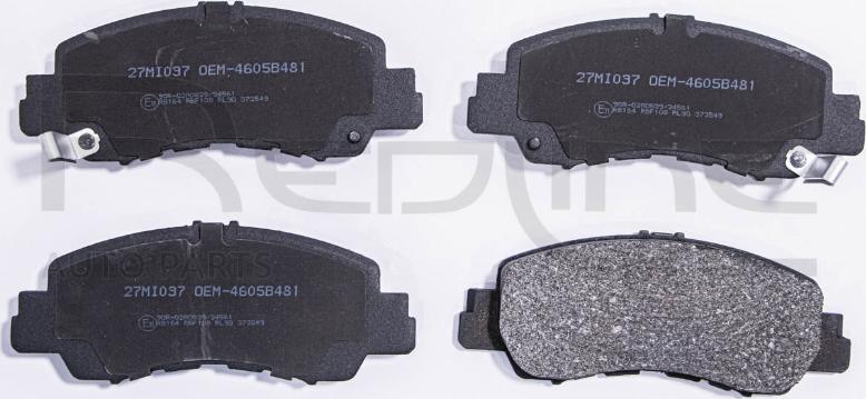 Red Line 27MI037 - Set placute frana,frana disc aaoparts.ro