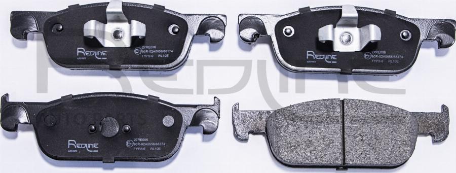 Red Line 27RE006 - Set placute frana,frana disc aaoparts.ro