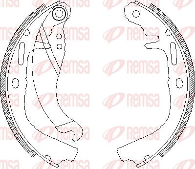 Remsa 4065.00 - Sabot frana aaoparts.ro