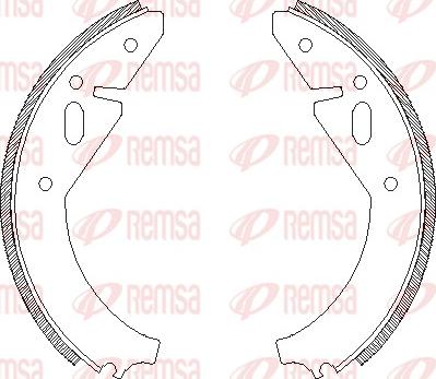 Remsa 4003.00 - Sabot frana aaoparts.ro