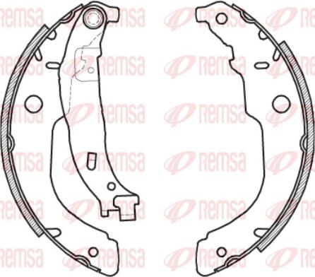 Remsa 4212.00 - Sabot frana aaoparts.ro