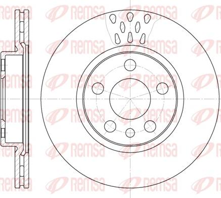 Remsa 6442.11 - Disc frana aaoparts.ro