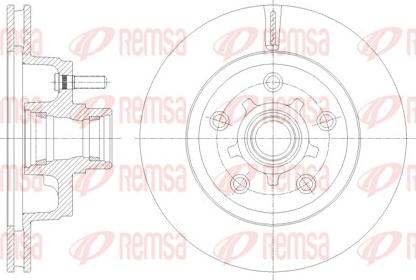 Remsa 61959.10 - Disc frana aaoparts.ro