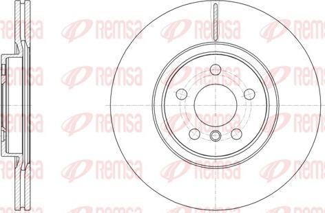Remsa 61546.10 - Disc frana aaoparts.ro