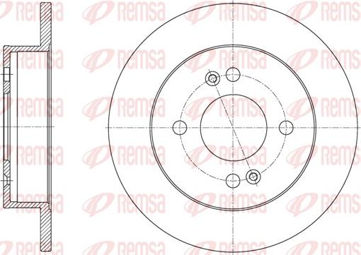 Brembo 08.C650.11 - Disc frana aaoparts.ro