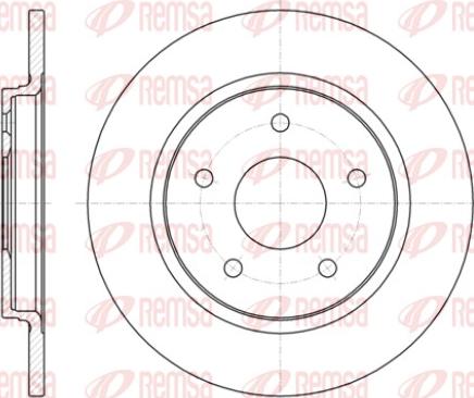 Blue Print ADA104354 - Disc frana aaoparts.ro