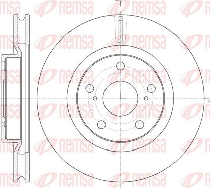 Remsa 61259.10 - Disc frana aaoparts.ro
